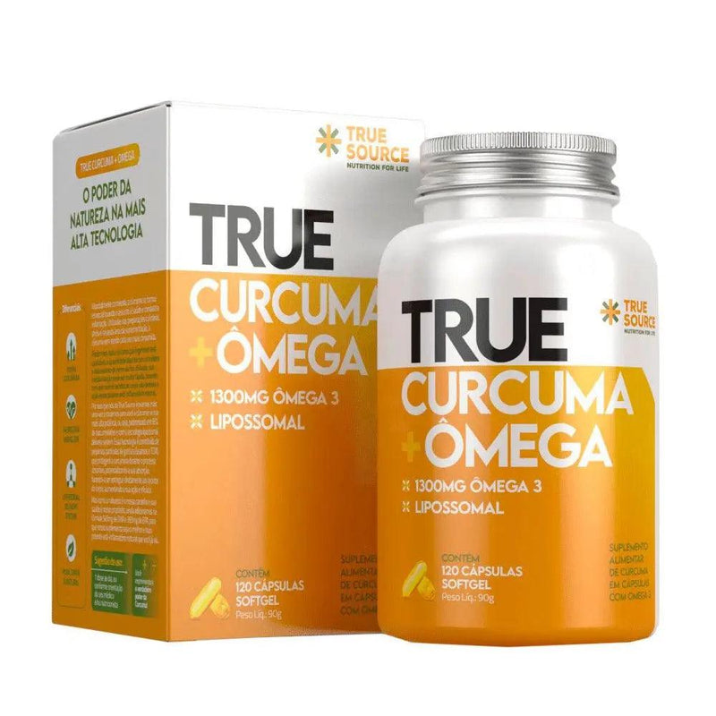 True Curcuma + Ômega True Source 120 Caps - Meu Brasil On Line