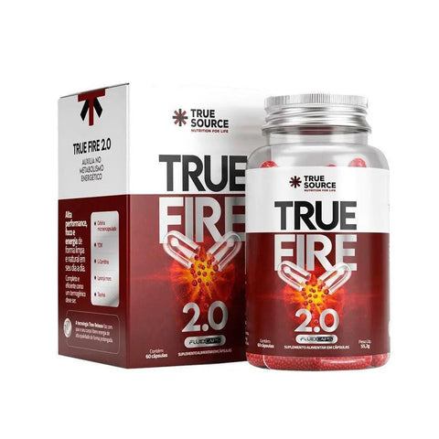 True Fire 2.0 True Source 60 Caps - MEUBRASILONLINE