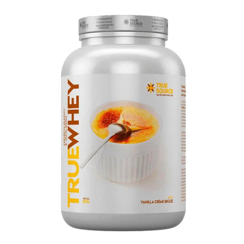 True Whey Hidrolisado e Isolado Vanilla e Creme Brulle True Source 837g - Meu Brasil On Line