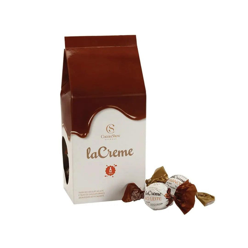 Trufas Chocolate LaCreme Cacaushow 160 Gr. - Meu Brasil On Line