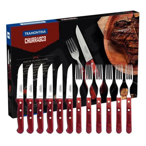 Jumbo Cutlery Set - 12 Pieces - Tramontina