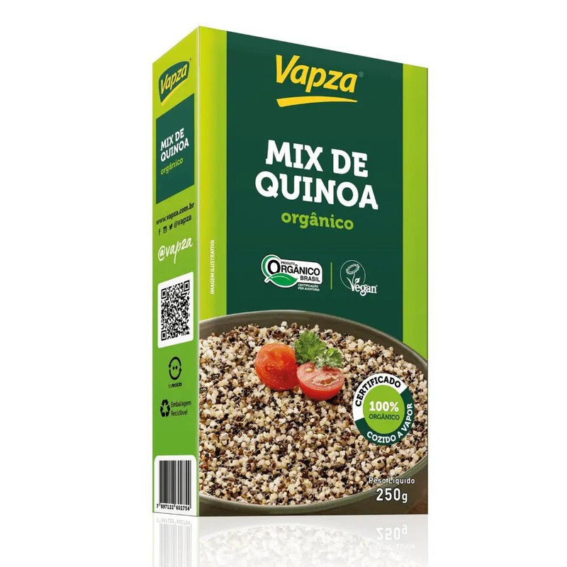 Vapza Mix de Quinoa Organica 250g - Meu Brasil On Line