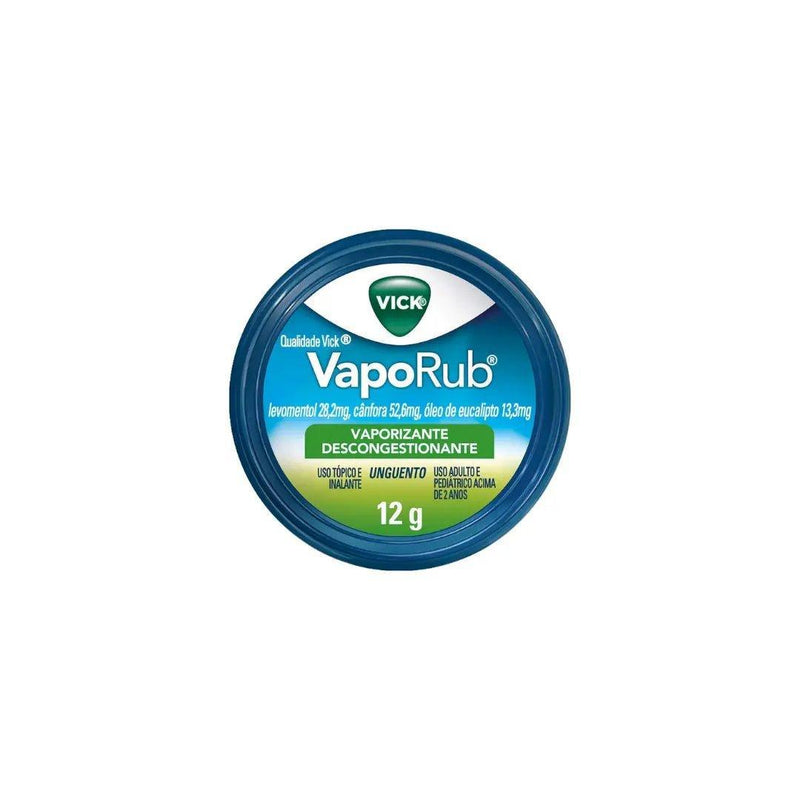 Vick Vaporub 12 Gr. - MEUBRASILONLINE