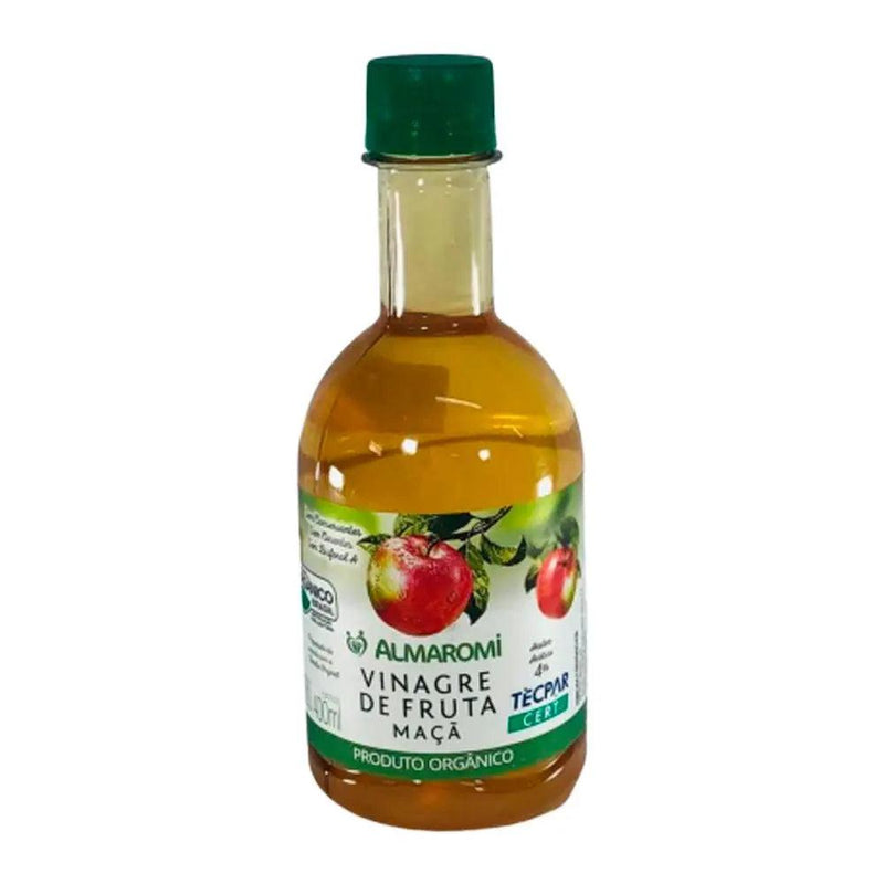 Vinagre de Maçã Orgânico Almaromi 400ml - MEUBRASILONLINE