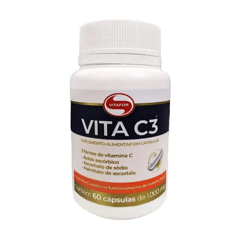 Vitamina C3 Vitafor 60 Cápsulas - Meu Brasil On Line