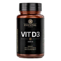 Vitamina D VIT D3 Essential Nutrition 120 caps - MEUBRASILONLINE