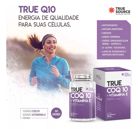 True COQ10 Ubiquinol True Source 60 Caps 30g