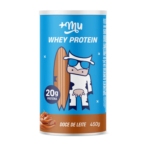 Whey Concentrate +Mu - Dulce de Leche - 450g Tub
