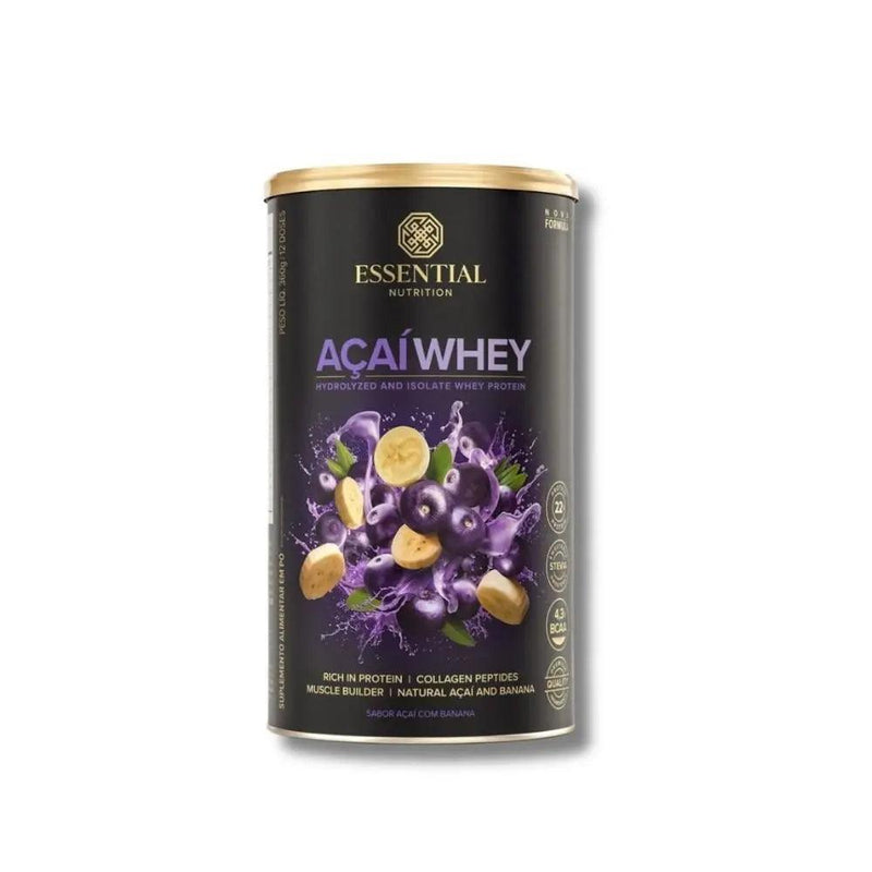 Whey Protein Açaí com Banana Essential Nutrition 360g - Meu Brasil On Line