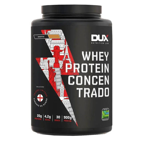 Whey Protein Concentrado Banoffee Dux 900g - MEUBRASILONLINE