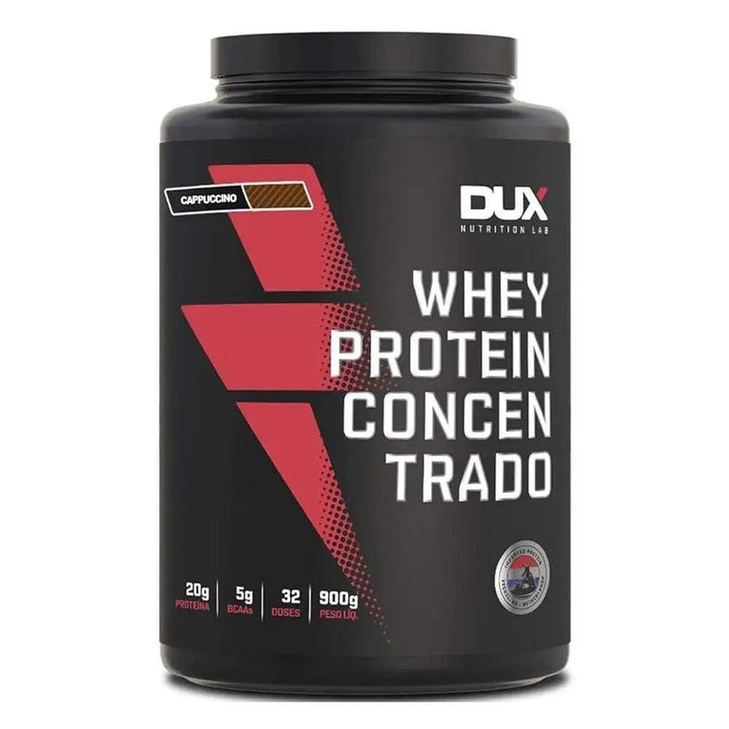 Whey Protein Concentrado Cappucino Dux 900g - Meu Brasil On Line