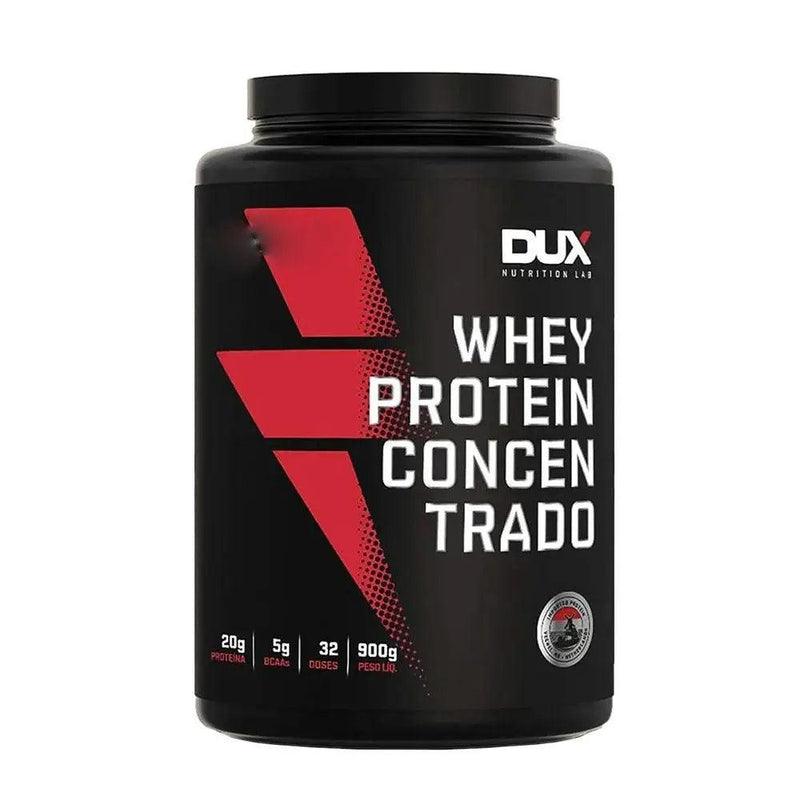 Whey Protein Concentrado Chocolate Branco Dux 900g - MEUBRASILONLINE