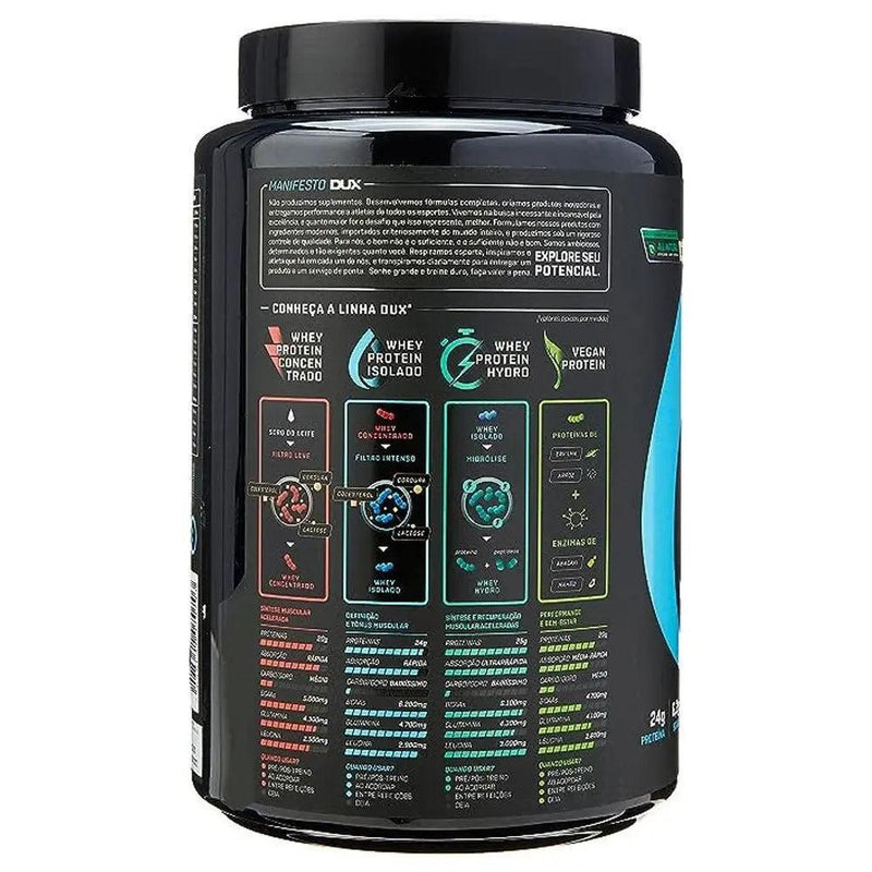 Whey Protein Isolado Baunilha Dux 900g - MEUBRASILONLINE