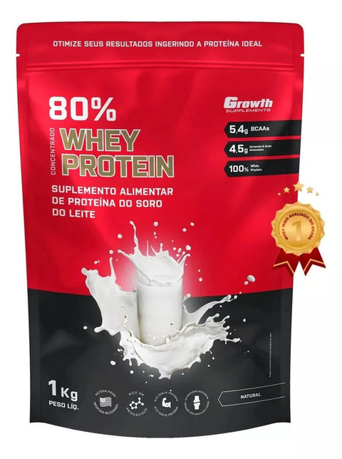 Whey Protein Concentrado (1KG) - Growth Supplements