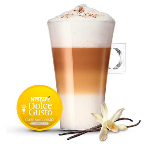 NESCAFÉ® DOLCE GUSTO Vanilla Latte Macchiato - 10 Capsules