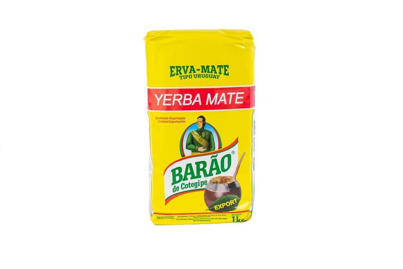 Yerba Mate Barão Export 1kg - Tipo Uruguaio - MEUBRASILONLINE