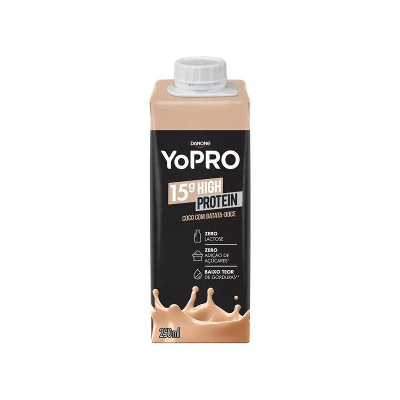 Yopro Bebida Láctea Uht Coco Com Batata Danone 250 Ml - Meu Brasil On Line