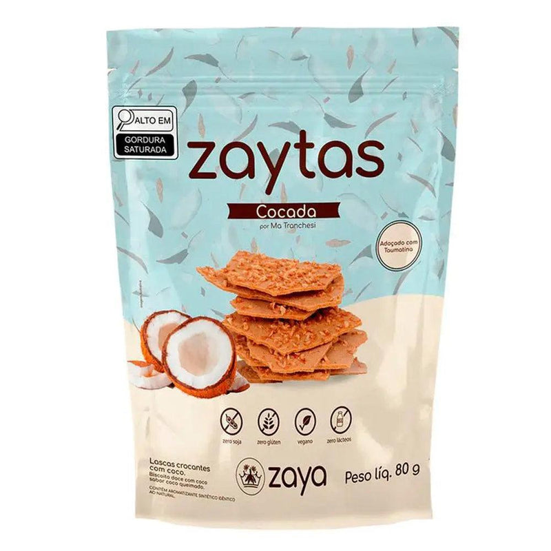 Zaytas Cocada Zaya 80g - Meu Brasil On Line